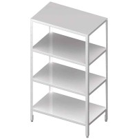 Regał magazynowy,półki pełne 1200x400x1800 skręcany Stalgast 981884120