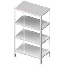 Regał magazynowy,półki pełne 1200x700x1800 skręcany Stalgast 981887120