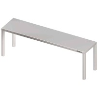 Nadstawka na stół pojedyncza 1300x400x400 mm Stalgast 981914130