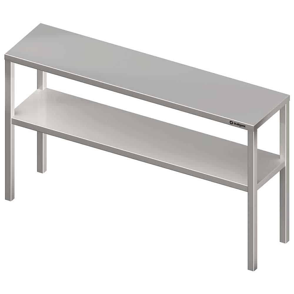 Nadstawka na stół podwójna  1400x300x700 mm Stalgast 981933140