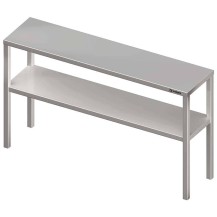 Nadstawka na stół podwójna  1400x400x700 mm Stalgast 981934140