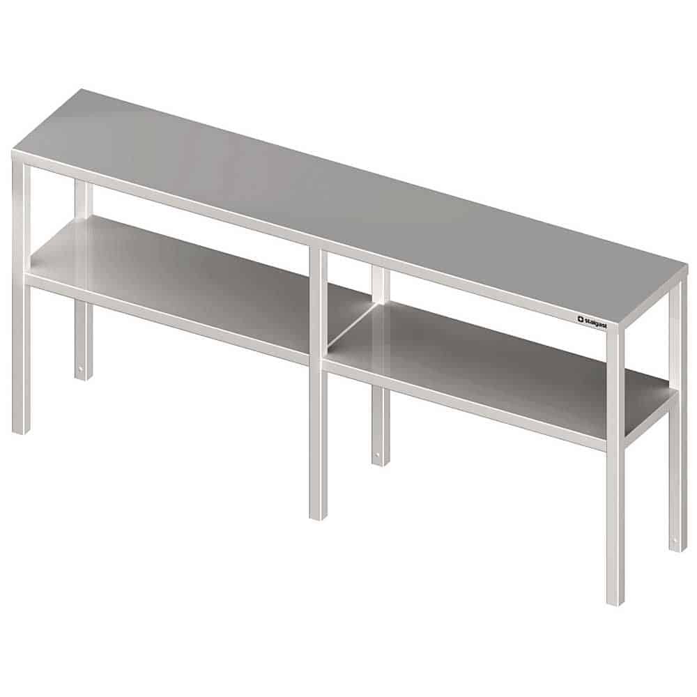 Nadstawka na stół podwójna  1800x300x700 mm Stalgast 981943180