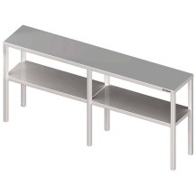 Nadstawka na stół podwójna  1500x400x700 mm Stalgast 981944150