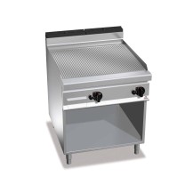 Płyta gazowa ryflowana 800x900x900 Bertos G9FR8M-2
