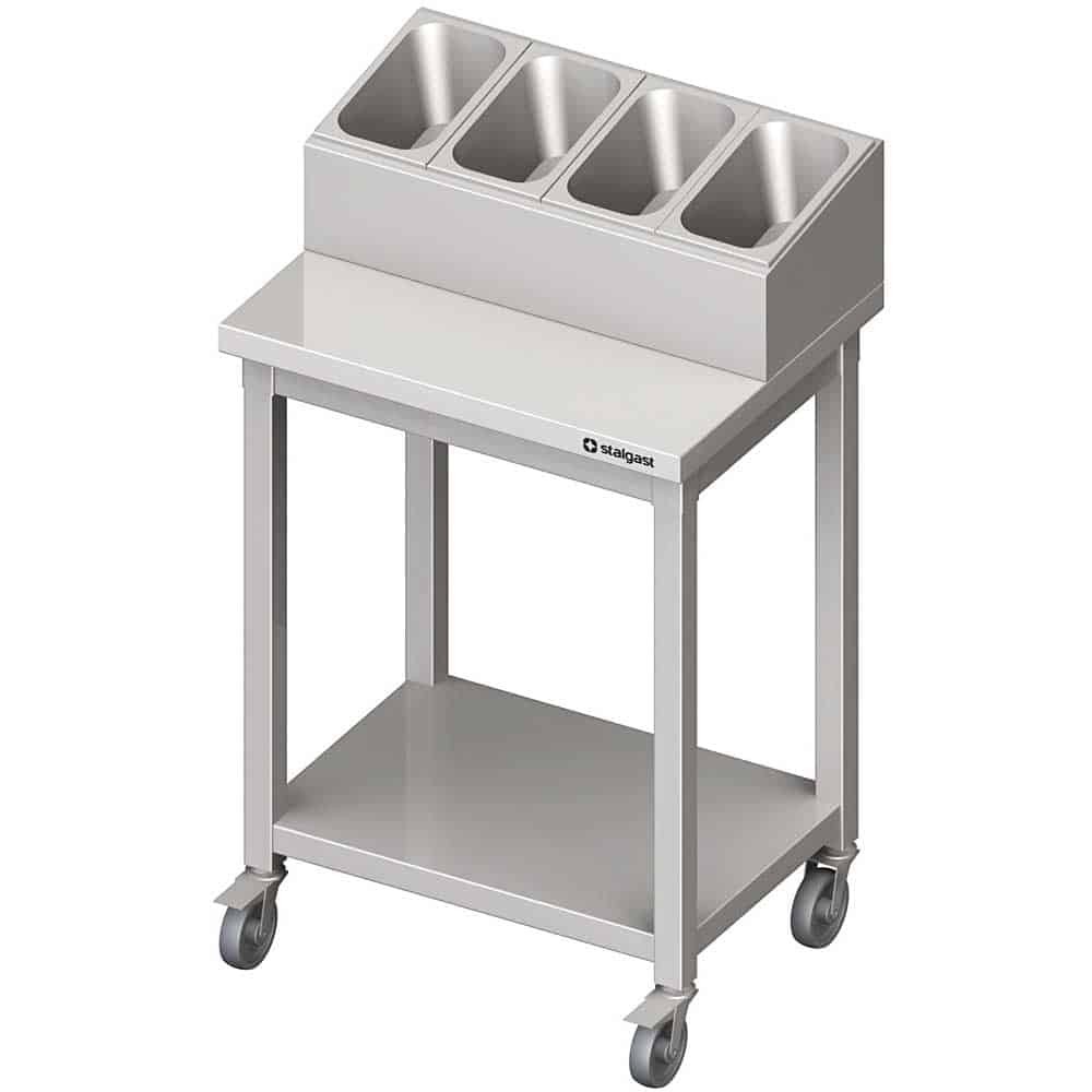 Pomocnik kelnerski 817x500x1100 mm (5 GN) spawany Stalgast 982055081S