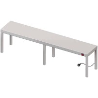 Nadstawka grzewcza na stół pojedyncza 1500x300x400 mm Stalgast 982213150