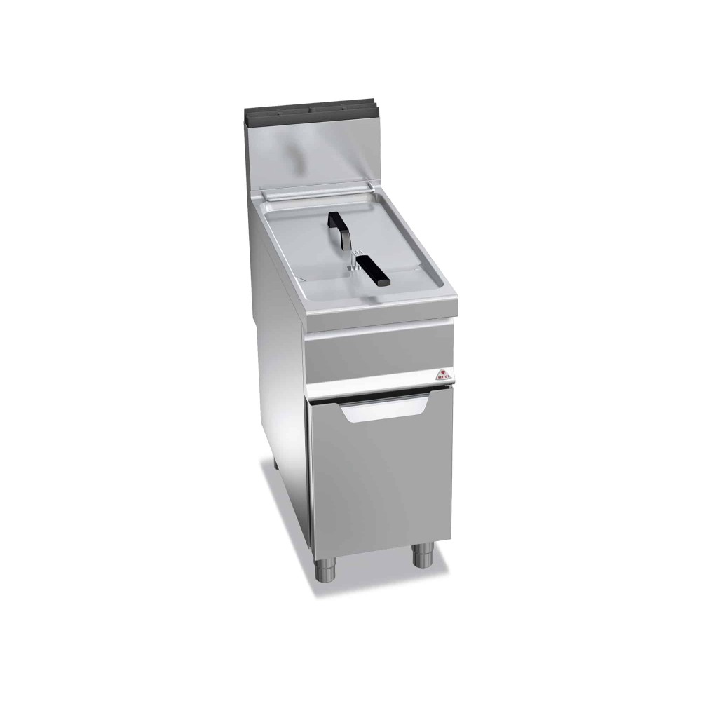 Frytownica gazowa 20L 1-komorowa 400x900x900 Bertos 9GL20M