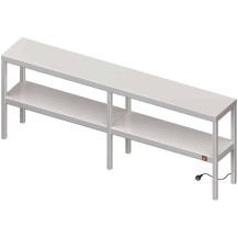 Nadstawka grzewcza na stół podwójna  1800x400x700 mm Stalgast 982234180