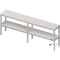 Nadstawka grzewcza na stół podwójna  1900x400x700 mm Stalgast 982234190