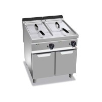 Frytownica elektryczna 2x22L 2-komorowa 800x900x900 Bertos E9F22-8M