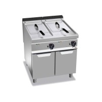 Frytownica elektryczna 2x22L 2-komorowa 800x900x900 Bertos E9F22-8M