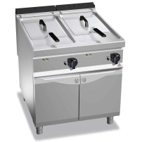 Frytownica elektryczna 2x22L 2-komorowa 800x900x900 Bertos E9F22-8MS