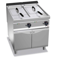 Frytownica elektryczna 2x22L 2-komorowa 800x900x900 Bertos E9F22-8MS