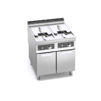 Frytownica elektryczna 2x22L 2-komorowa 800x900x900 Bertos E9F22-8MS-BF