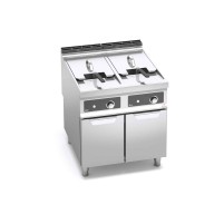 Frytownica elektryczna 2x22L 2-komorowa 800x900x900 Bertos E9F22-8MS-BF