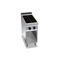 Kuchnia ceramiczna  2 polowa 400x900x900 Bertos E9P2MP/VTR