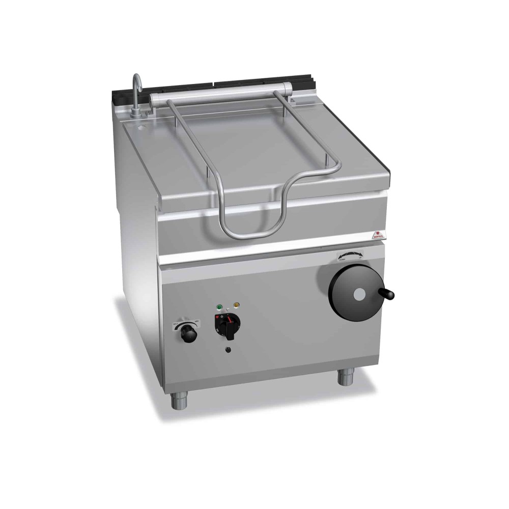 Patelnia elektryczna 80L, przechył manualny, 800x900x900 Bertos E9BR8/I
