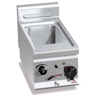 Makaroniarka elektryczna 1-komorowa o pojemności 25L, 600x600x290 Bertos E6CP6B