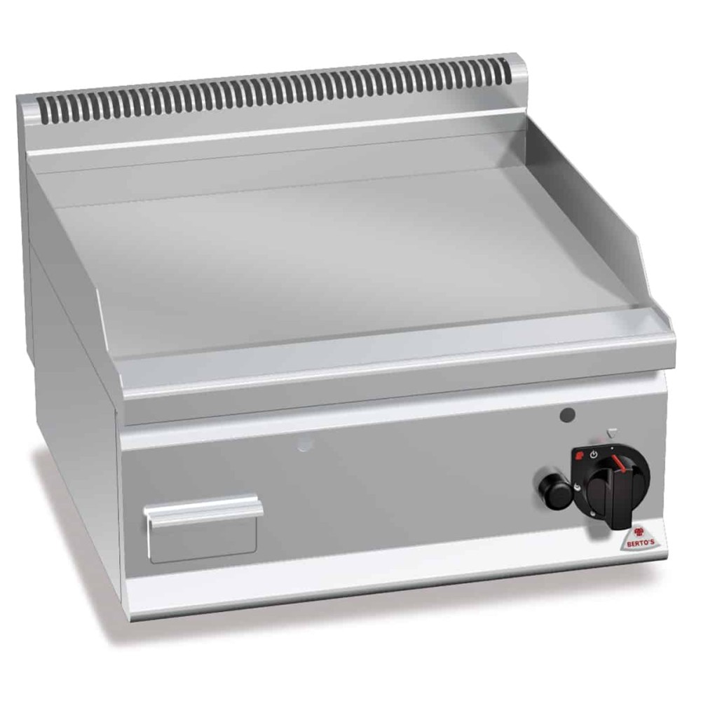Płyta grillowa gazowa gładka 600x600x290 Bertos G6FL6B