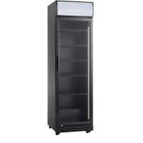Szafa chłodnicza przeszklona SD420BE | 386 l | czarna (RQ419-BLACK) Resto Quality SD420BE