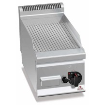 Płyta grillowa gazowa ryflowana 300x600x290 Bertos G6FR3B
