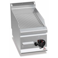 Płyta grillowa gazowa ryflowana 300x600x290 Bertos G6FR3B