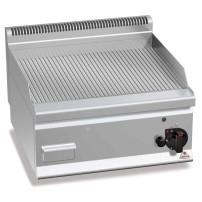 Płyta grillowa gazowa ryflowana 600x600x290 Bertos G6FR6B