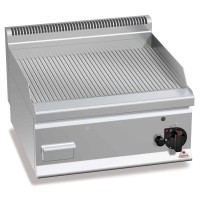 Płyta grillowa gazowa ryflowana 600x600x290 Bertos G6FR6B
