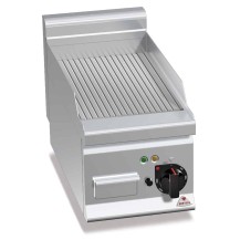 Płyta grillowa elektryczna ryflowana 300x600x290 Bertos E6FR3BP