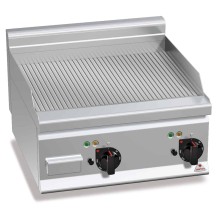 Płyta grillowa elektryczna ryflowana 600x600x290 Bertos E6FR6BP-2