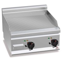 Płyta grillowa elektryczna ryflowana 600x600x290 Bertos E6FR6BP-2