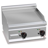 Płyta grillowa elektryczna ryflowana 600x600x290 Bertos E6FR6BP-2