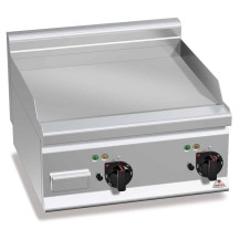 Płyta grillowa elektryczna gładka chromowana 600x600x290 Bertos E6FL6BP-2/CR