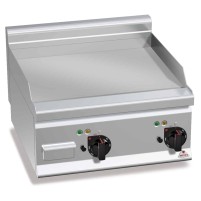 Płyta grillowa elektryczna gładka chromowana 600x600x290 Bertos E6FL6BP-2/CR