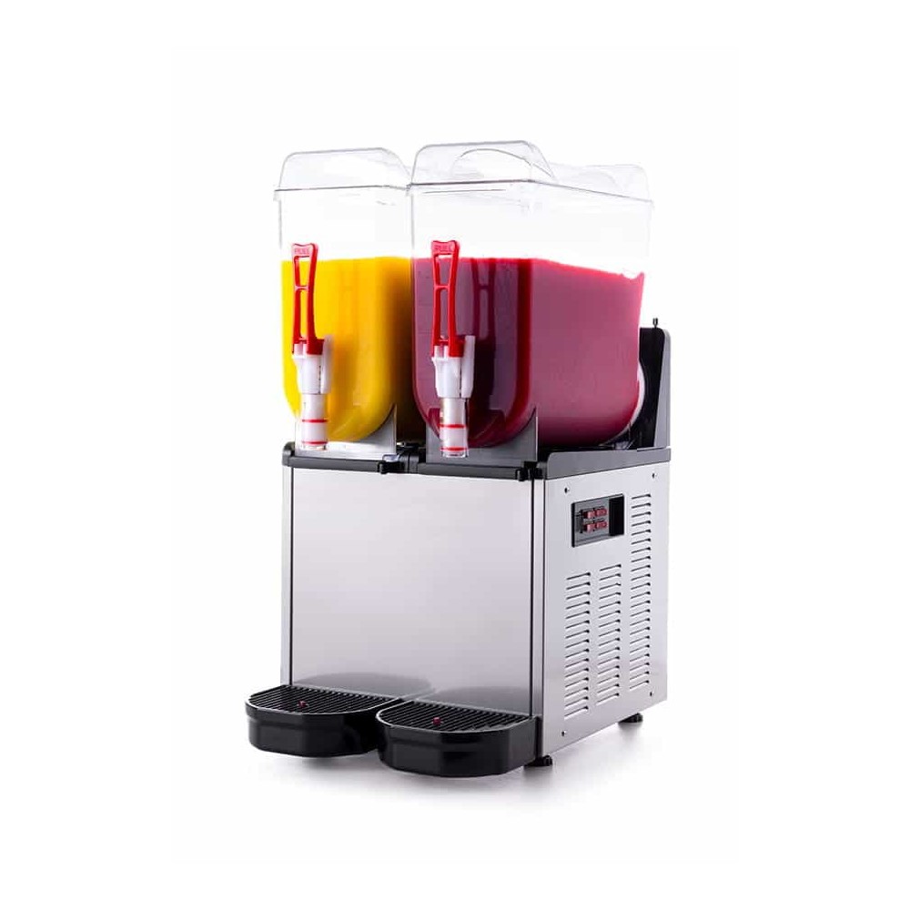 Granitor | Urządzenie do napojów lodowych slush shake 2x12l | SLUSH24.I Resto Quality SLUSH24.I