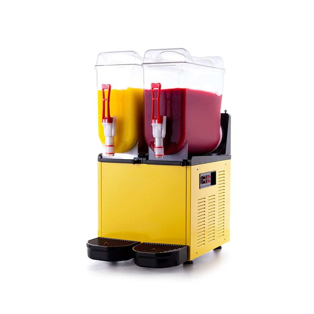 Granitor | Urządzenie do napojów lodowych slush shake 2x12l | SLUSH24.Y Resto Quality SLUSH24.Y