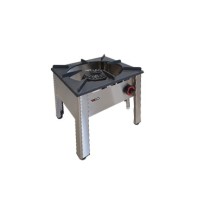 Taboret z palnikiem gazowym, 500x500x480, REDFOX T - 1 G