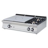 Kuchnia ﻿żeliwna gazowa, 1200x900x280, RM GASTRO TP2T - 912 G