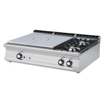 Kuchnia ﻿żeliwna gazowa, 1200x900x280, RM GASTRO TP2T - 912 G