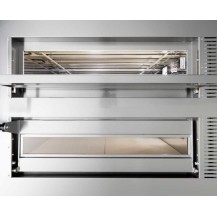 Piec do pizzy 2 komorowy, na podstawie 4 x 350mm Cuppone Tiepolo TP435/2CM