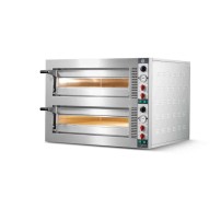 Piec do pizzy 2 komorowy, na podstawie 2 x 6 x 350mm Cuppone Tiepolo TP635/2CM