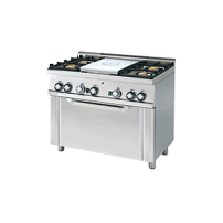 Kuchnia żeliwna, 1000x600x900, RM GASTRO TPF4 - 610 G