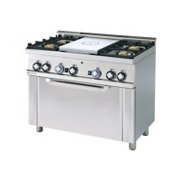 Kuchnia żeliwna, 1000x600x900, RM GASTRO TPFM4 - 610 GEM