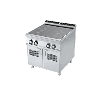 Kuchnia z szafką indukcyjna ﻿ elektryczna, 800x900x900, RM GASTRO TPI - 98 ET