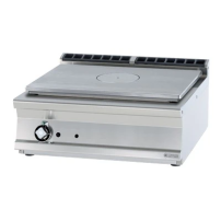 ﻿Kuchnia żeliwna gazowa, 800x700x280, RM GASTRO TPT - 78 G