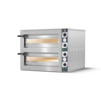 Piec do pizzy 2 komorowy, na podstawie 2 x 4 x 250mm Cuppone Tiziano TZ425/2M