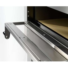 Piec do pizzy 2 komorowy, na podstawie 2 x 4 x 250mm Cuppone Tiziano TZ425/2M