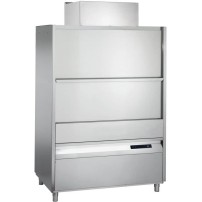 Zmywarka do garów i przyborów kuchennych z odzyskiem energii, kosz 1260x800 mm, wysokość załadunku 800mm, 1435x990x2355 Kastel U
