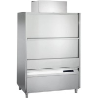 Zmywarka do garów i przyborów kuchennych z odzyskiem energii, kosz 1260x800 mm, wysokość załadunku 800mm, 1435x990x2355 Kastel U