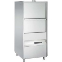 Zmywarka do garów i przyborów kuchennych, kosz 565x690 mm, wysokość załadunku 650mm, 740x875x1905 Kastel UK 55-65E PRS
